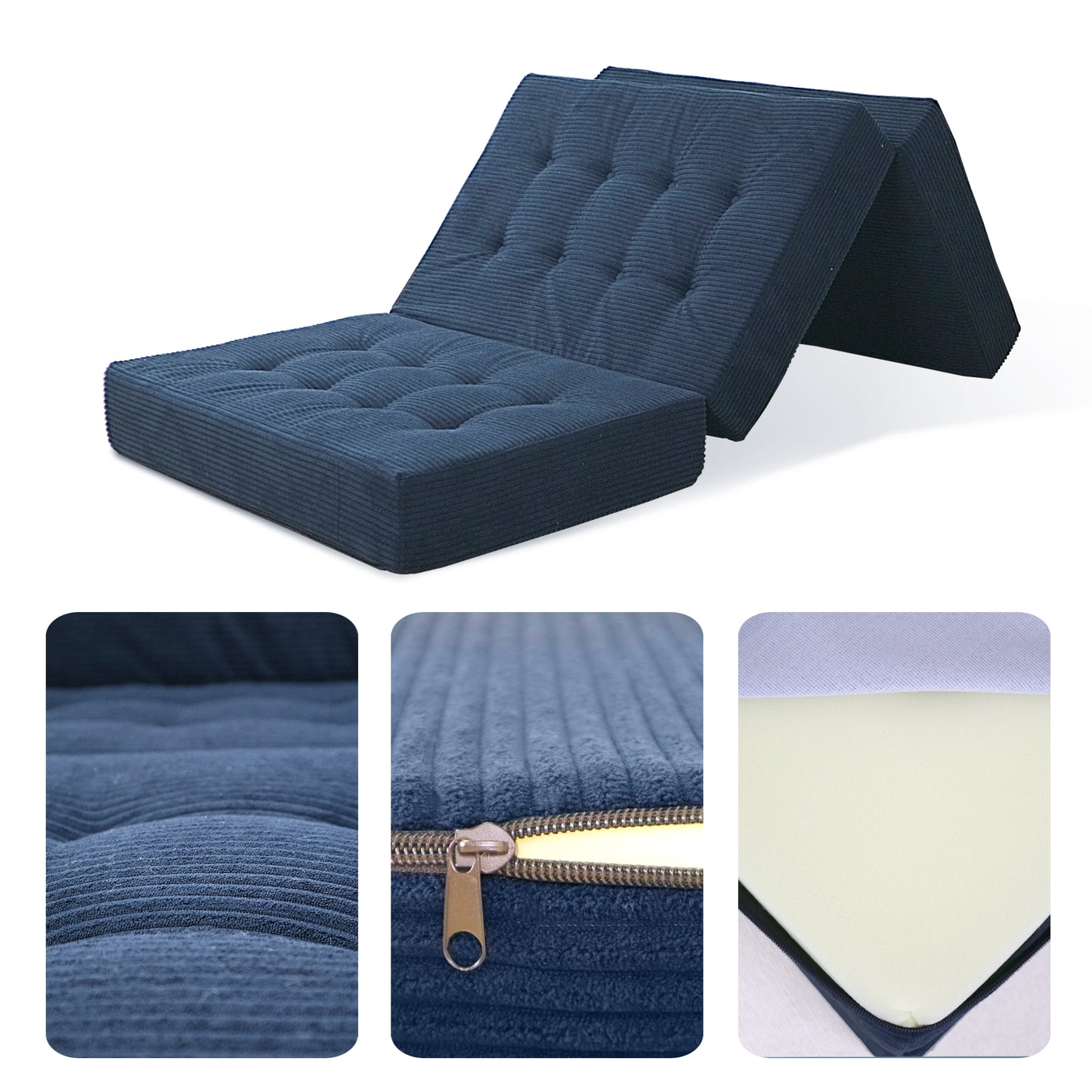 Soft Foldable Sofa Bed – Moderne plassbesparende lenestol for alle rom