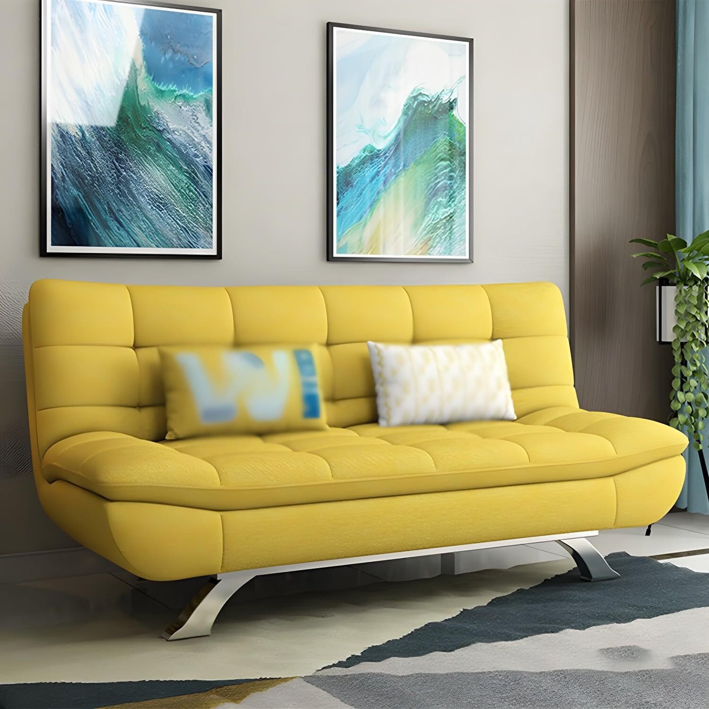 2-i-1 sovesofa med oppbevaringsplass – stilig plassbesparende løsning for moderne hjem