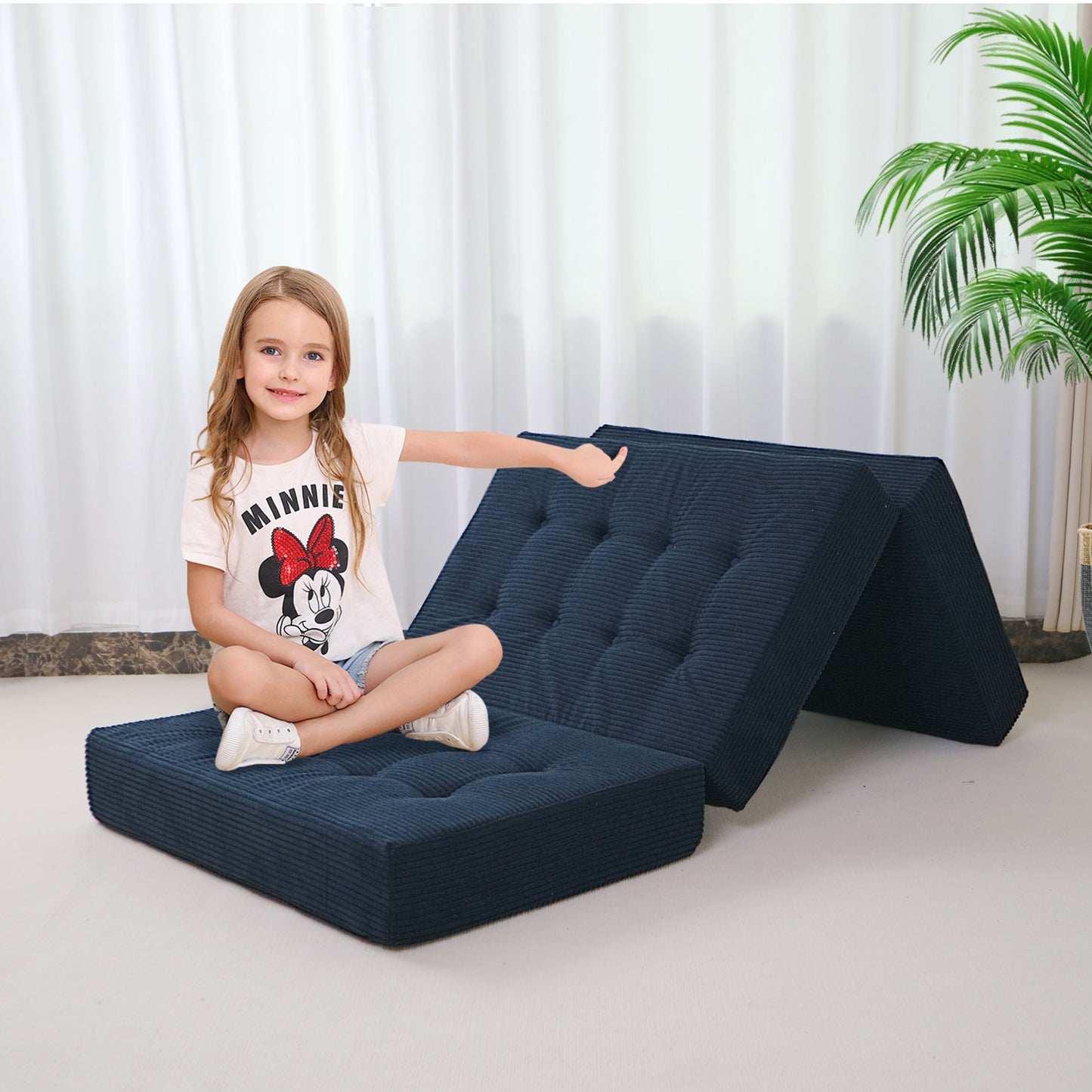 Soft Foldable Sofa Bed – Moderne plassbesparende lenestol for alle rom