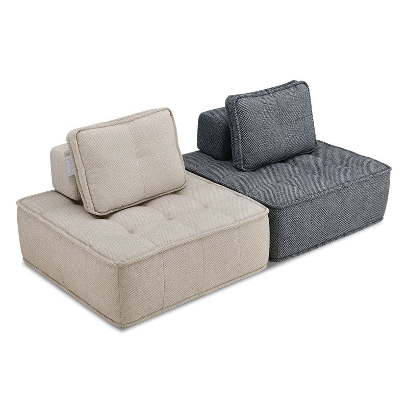 Compact Kids Sofa Set – Sammenleggbar modulær sittegruppe med fjærkomfort